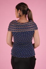 Disco Stud Tshirt With CowlDSC09270