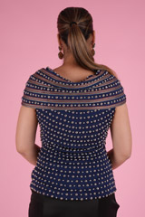 Disco Stud Tshirt With CowlDSC09271