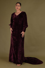 Keep Me Closer Brown Gown