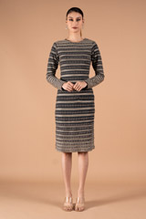 Studded Jersey Pencil DressDSC01501