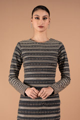 Studded Jersey Pencil DressDSC01503