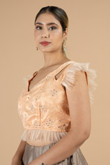 Coral  BlouseDSC07047