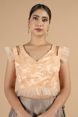 Coral  BlouseDSC07048