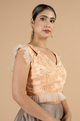 Coral  BlouseDSC07050