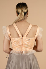 Coral  BlouseDSC07051