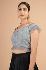 Pastel Blue BlouseDSC01438