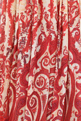 Peach Chevron GownIMG_2414