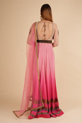 Pink Ombre AnarkaliDSC01642