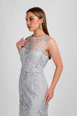 Grey Floral Gown_DSC7900-Edit