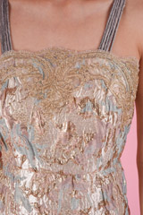 Golden Off Shoulder GownDSC09130