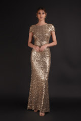 Golden Sequin Gown3988video