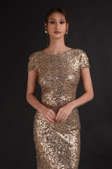Golden Sequin GownDSC07893