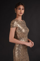 Golden Sequin GownDSC07897