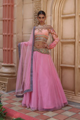 Rose Pink Lehenga
