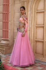 Rose Pink LehengaIMG_0593