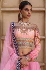 Rose Pink LehengaIMG_0607