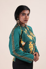 Royal Silk Green JacketIMG_6356