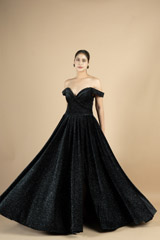 Black Flared GownDSC09493