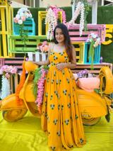 Mustard Butta Anarkali1