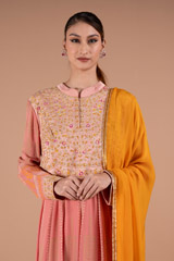 Pink Zardozi Anarkali Kurta SetDSC01325