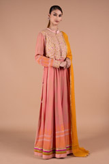 Pink Zardozi Anarkali Kurta SetDSC01330
