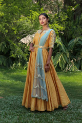 Foil Printed AnarkaliIMG_0062