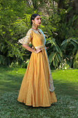 Foil Printed AnarkaliIMG_0073