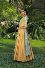 Foil Printed AnarkaliIMG_0081