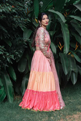 Three Tier Gathered LehengaIMG_1654