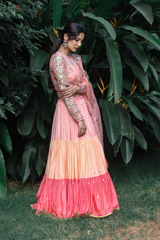 Three Tier Gathered LehengaIMG_1685