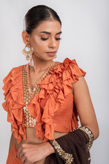 Orange Kali Lehenga_DSC3483-Edit