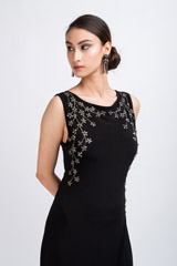 Winter Berry Bodycon Gown_DSC3725-Edit