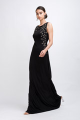 Winter Berry Bodycon Gown_DSC3731-Edit