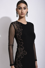 Dew Berry Net Dress_SUB0124