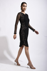 Dew Berry Net Dress_SUB0139