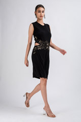 Black Waist Cut Out Dress_DSC3683-Edit