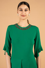 Prism Side Drape Dress1