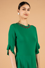 Prism Side Drape DressDSC06856