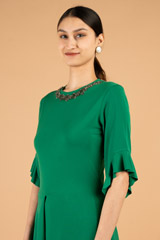 Prism Side Drape DressDSC06858