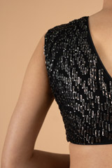 Black Sequins GownDSC01058