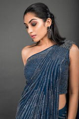 Blue Berlin Saree Gown_DSC4079-Edit