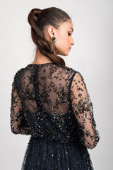 Black Embellished Gown_DSC4661-Edit