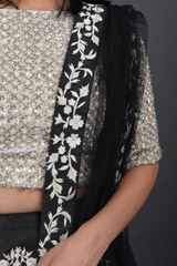 Black Zari Embroidered Lehenga SetIMG_9341