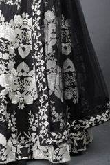 Black Zari Embroidered Lehenga SetIMG_9345