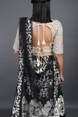 Black Zari Embroidered Lehenga SetIMG_9346