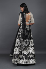 Black Zari Embroidered Lehenga SetIMG_9353