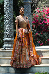 Mehrab Hand Embroidered LehengaIMG_5951