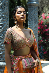 Mehrab Hand Embroidered LehengaIMG_5966