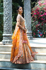 Mehrab Hand Embroidered LehengaIMG_5973