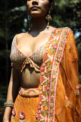 Mehrab Hand Embroidered LehengaIMG_6015